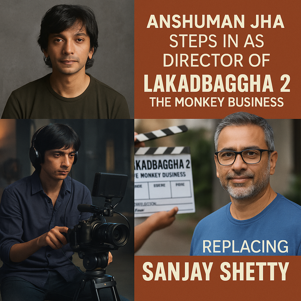 Anshuman Jha steps in as director of Lakadbaggha 2, replacing Sanjay Shetty