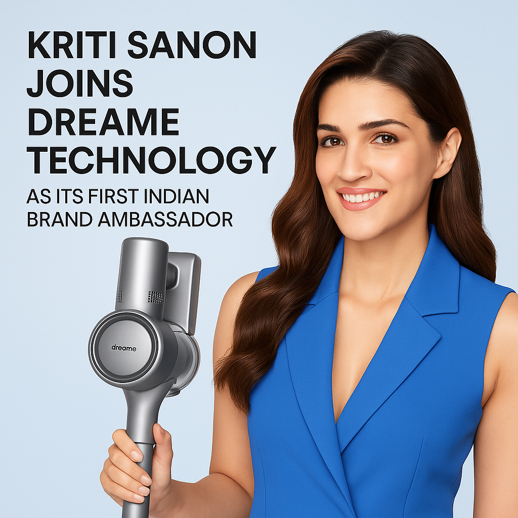 Kriti Sanon joins Dreame Technology as its first Indian brand ambassador
