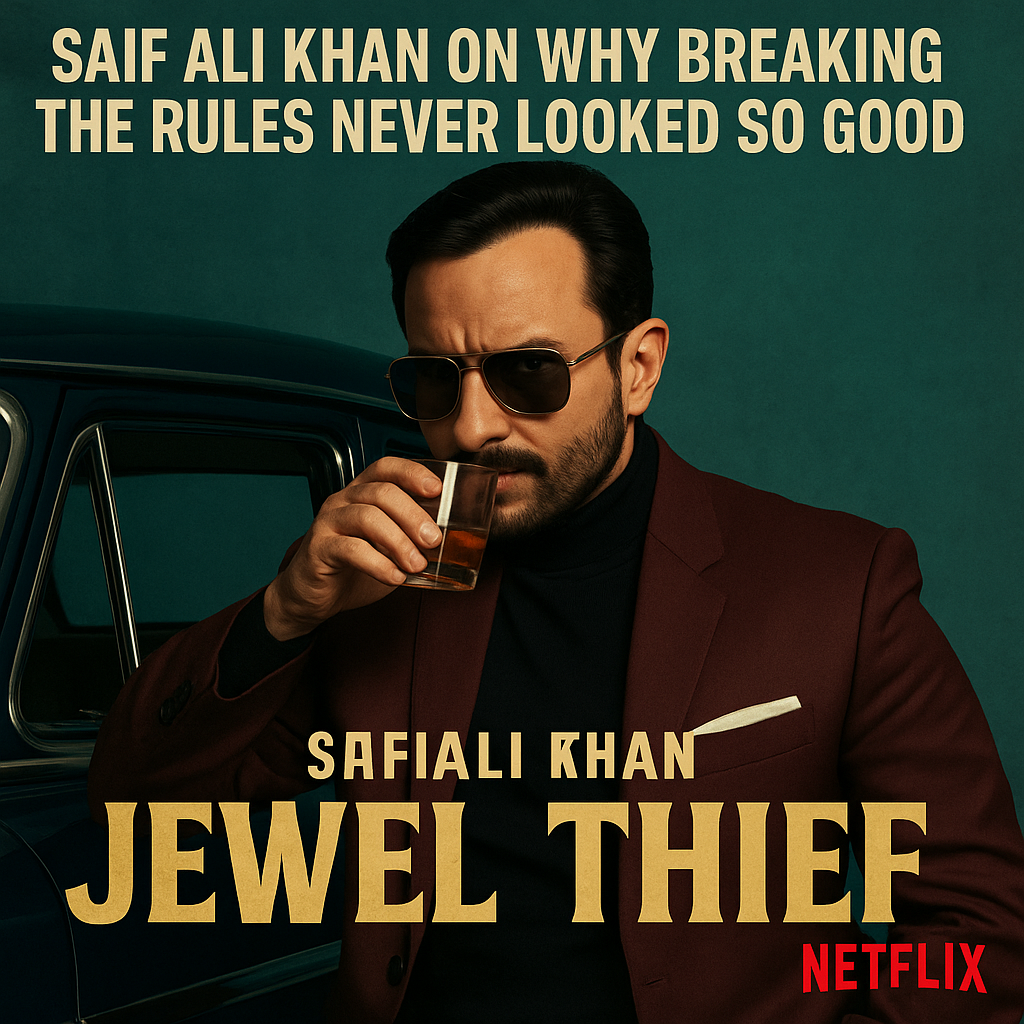 Saif Ali Khan on why breaking the rules never looked so good in Netflix’s Jewel Thief
